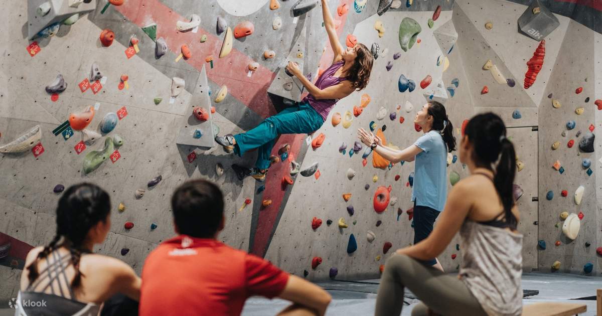 Indoor Bouldering Gym by Boulder Movement in Downtown and Tai Seng
